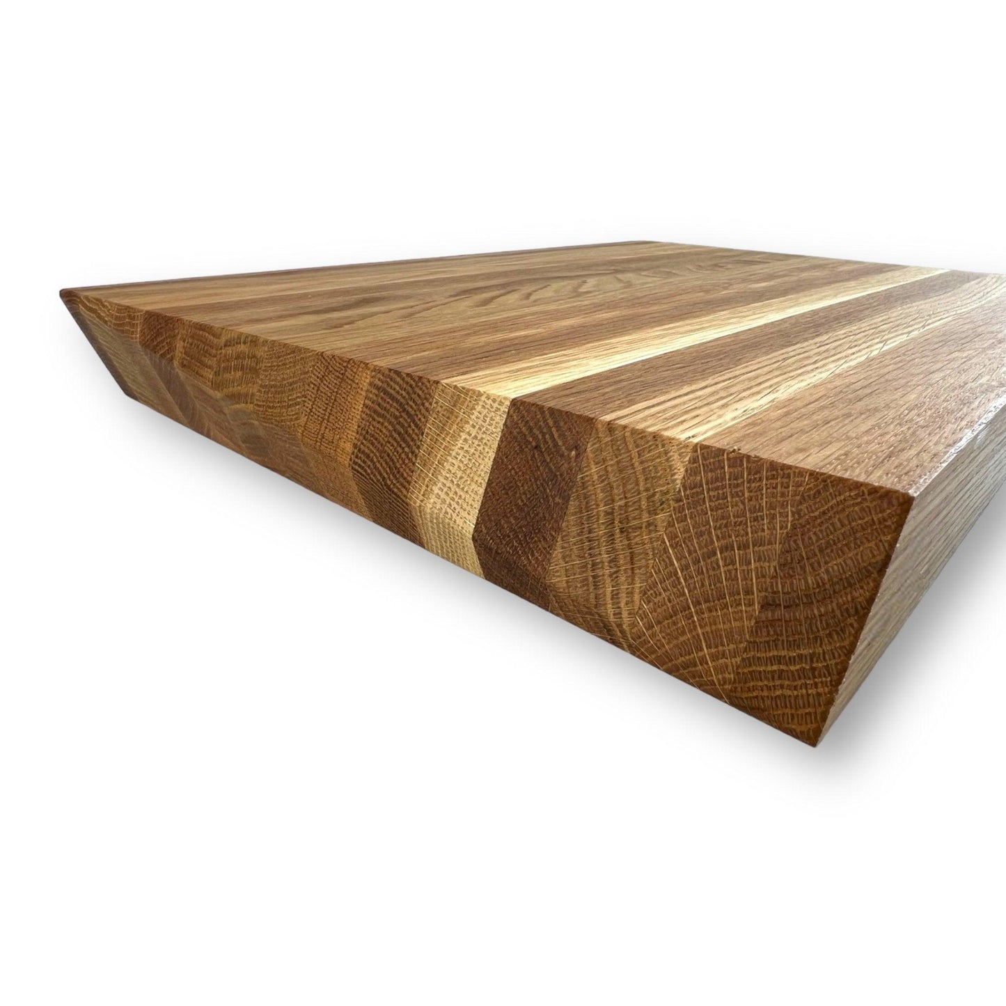 2" White Oak Z-shaped cutting board - BOISWOOD