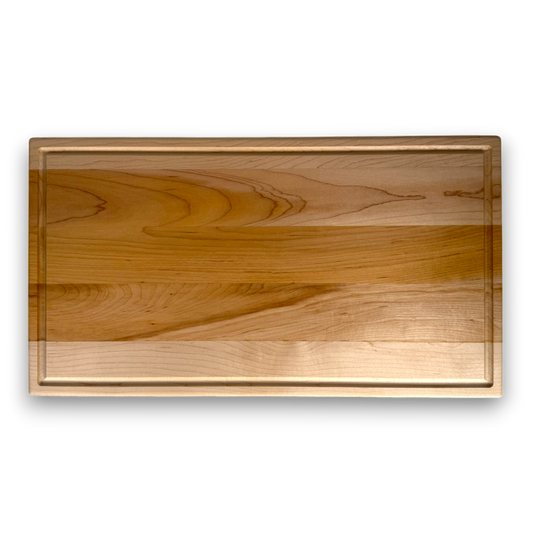 Maple Plate with Wooden Kid's Knife