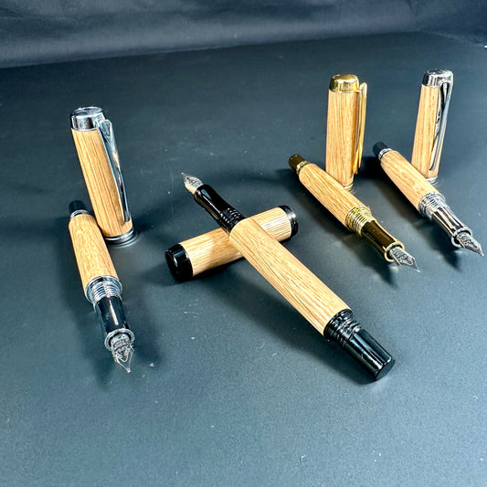 White Oak Wooden Fountain Pens - BOISWOOD