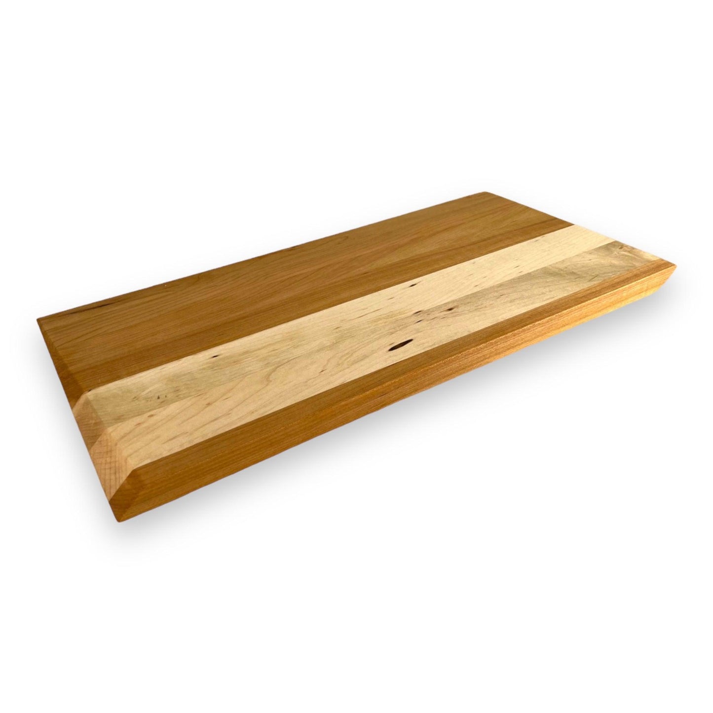 Cherry wood serving platter, "Z" cut - BOISWOOD