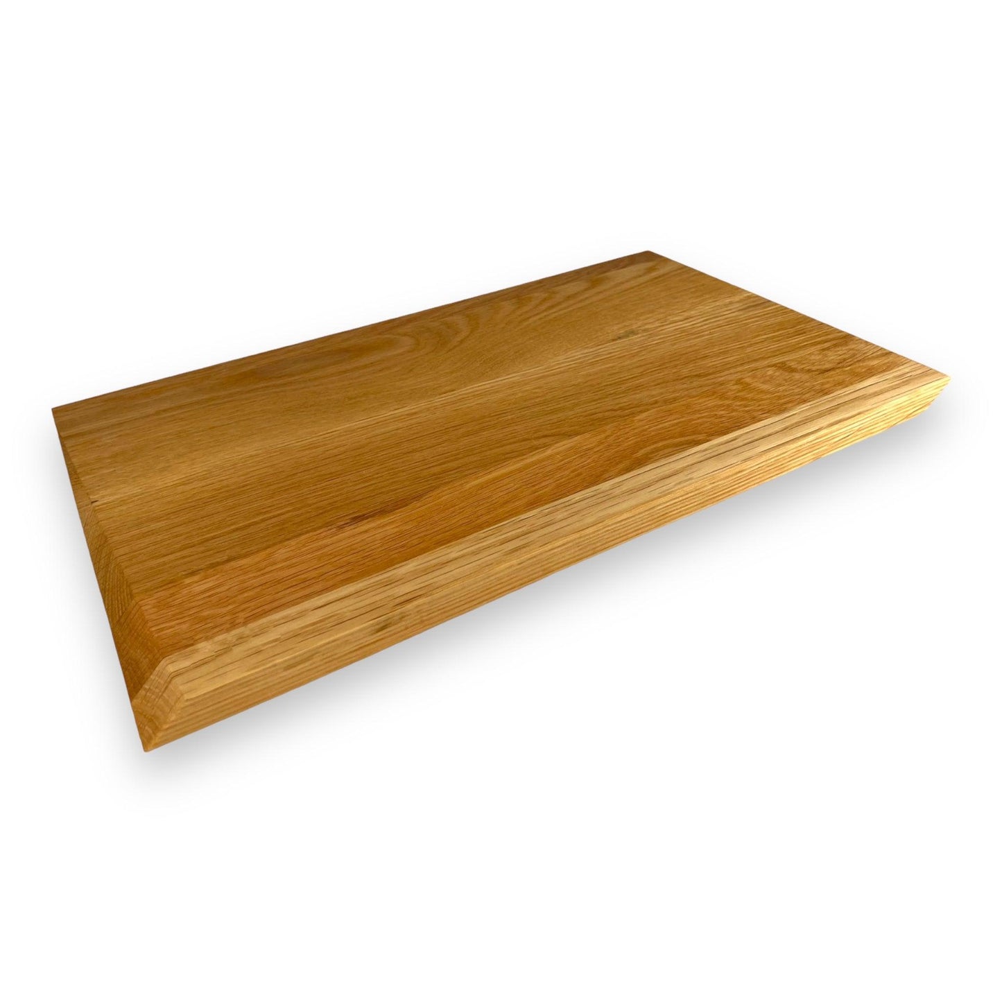 Wooden serving plate White Oak, Z-cut, 8" X 16" - BOISWOOD