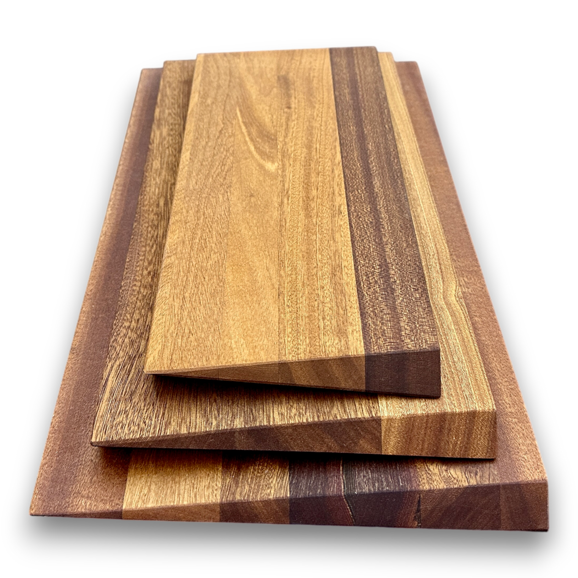 3 plates Sapele Mahogany wood, Z-cut - BOISWOOD