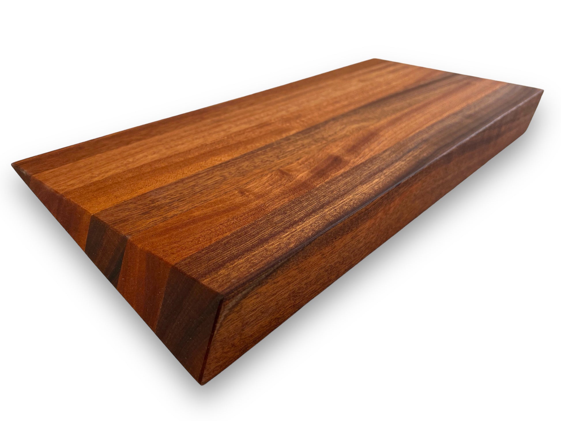 2" Sapele Mahogany Z-shaped cutting board